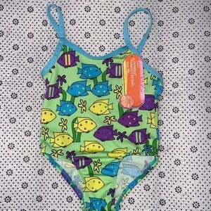 🛍NWT 🛍 PRETTY LITTLE GIRLS BATHING SUIT SIZE 18-24 MONTHS 🛍